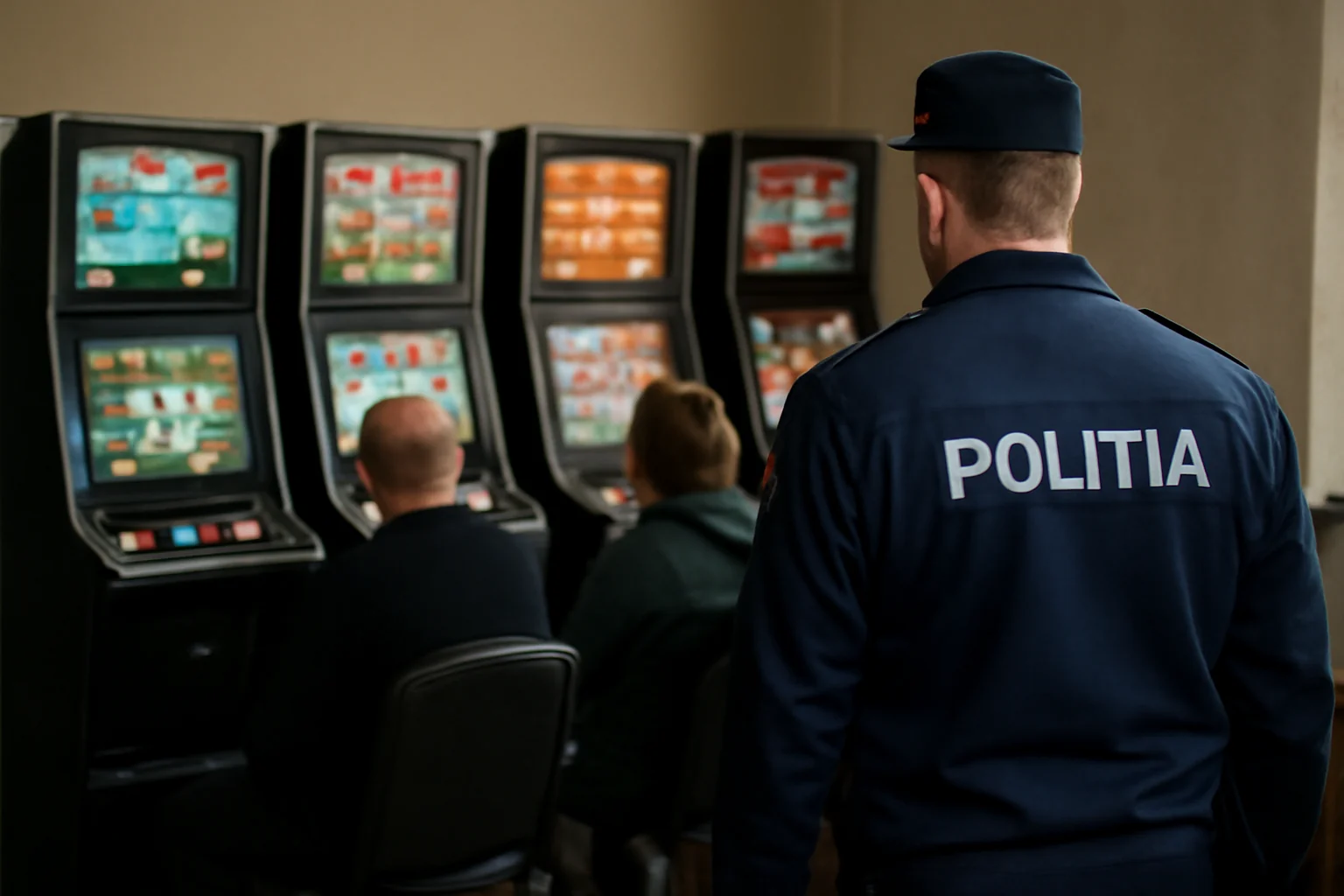 7 slot machine confiscate, sancțiuni și sume de bani sechestrate (FOTO, VIDEO)