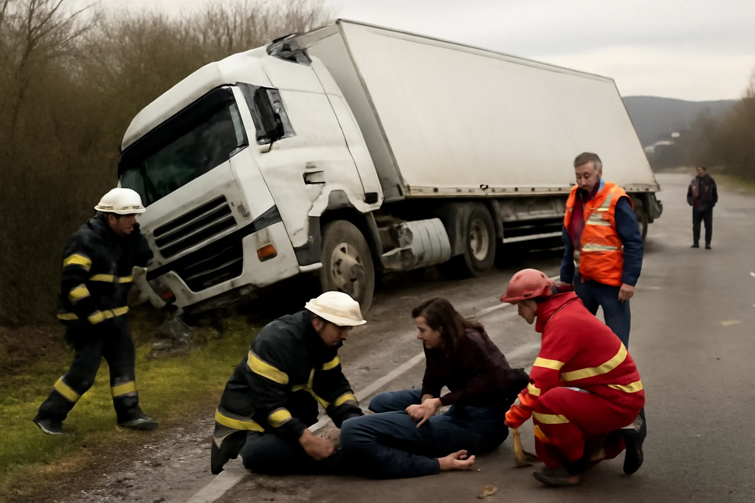 Accident grav pe DN17 la Stroiești, județul Suceava: un mort și trei răniți după impact între TIR și microbuz