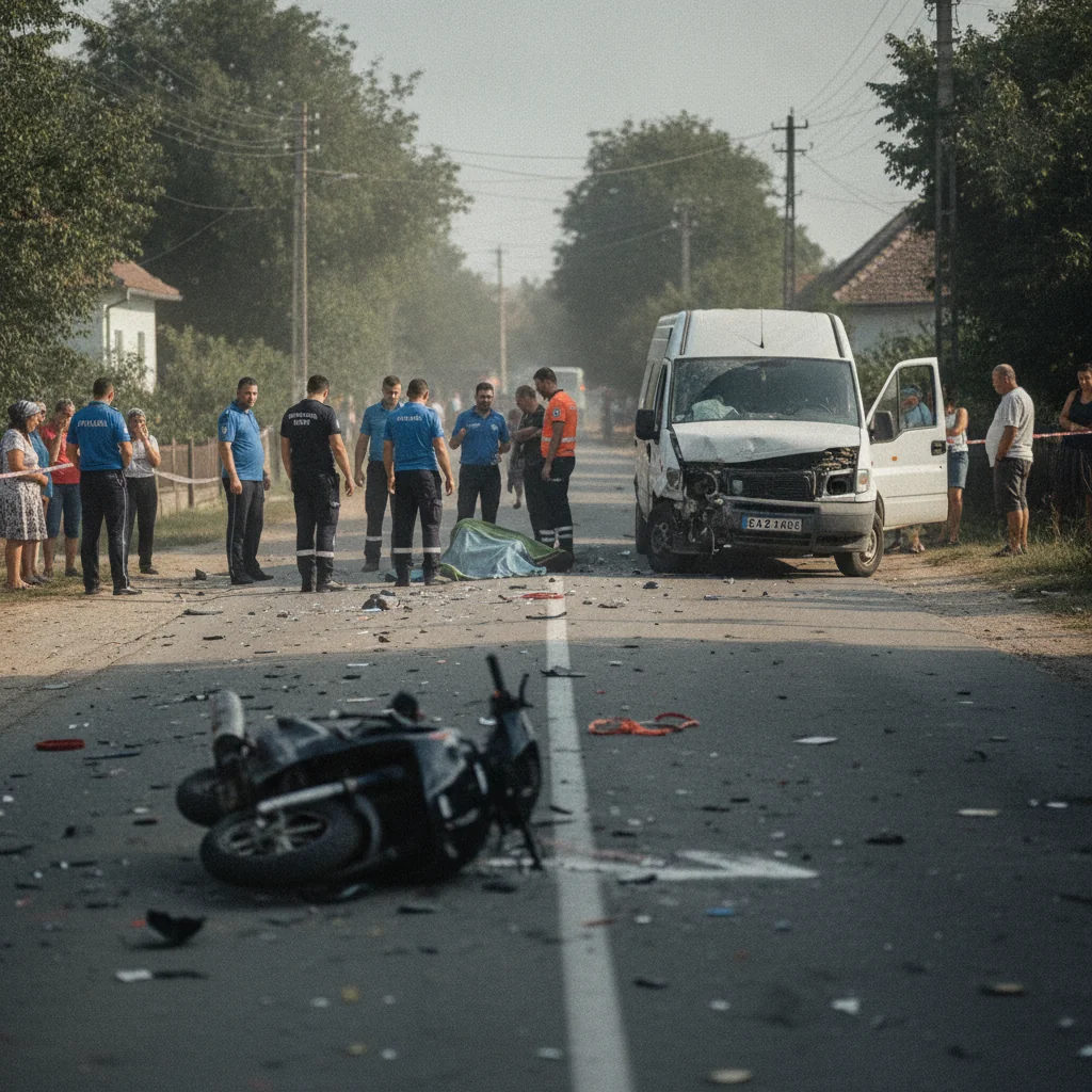 Accident mortal în Suceava: Mopedist fără permis, ucis la Poiana Mărului