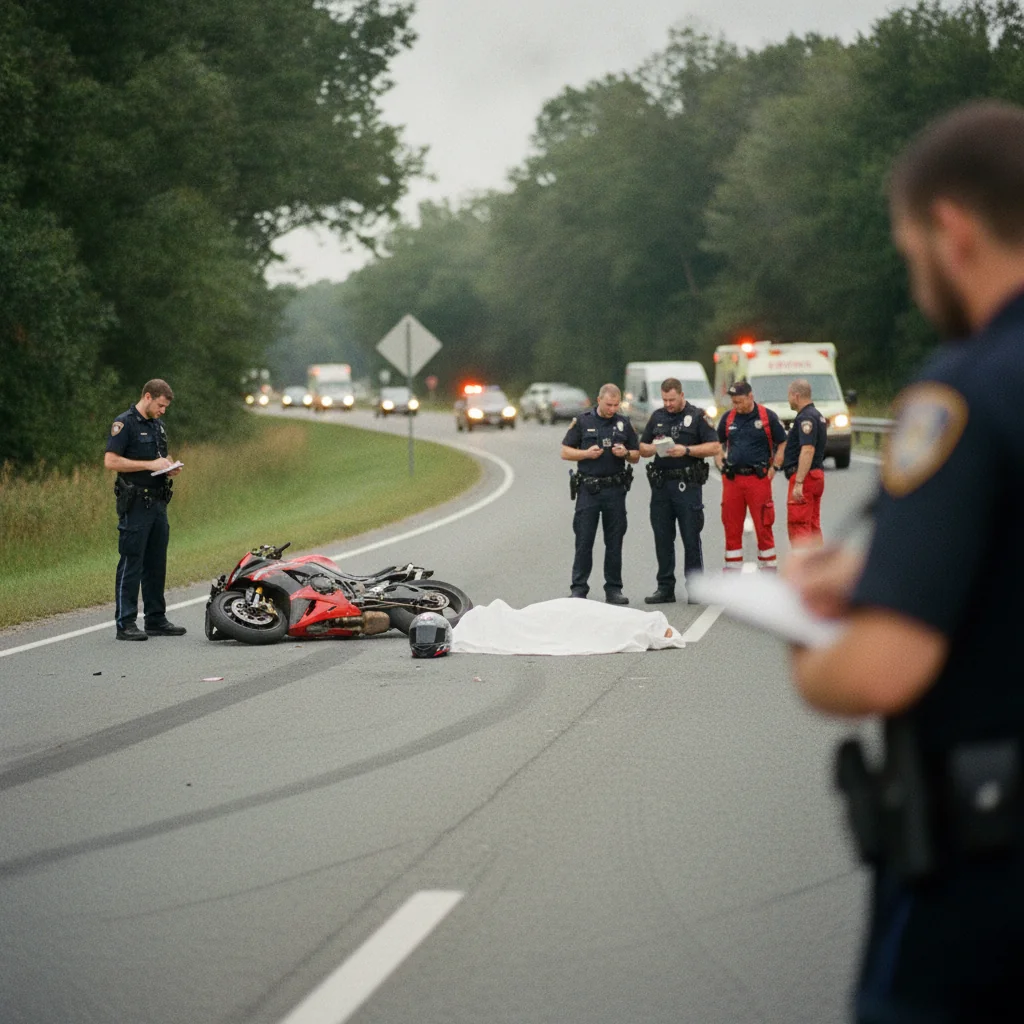 Accident mortal pe centura Rădăuți: Motociclist decedat