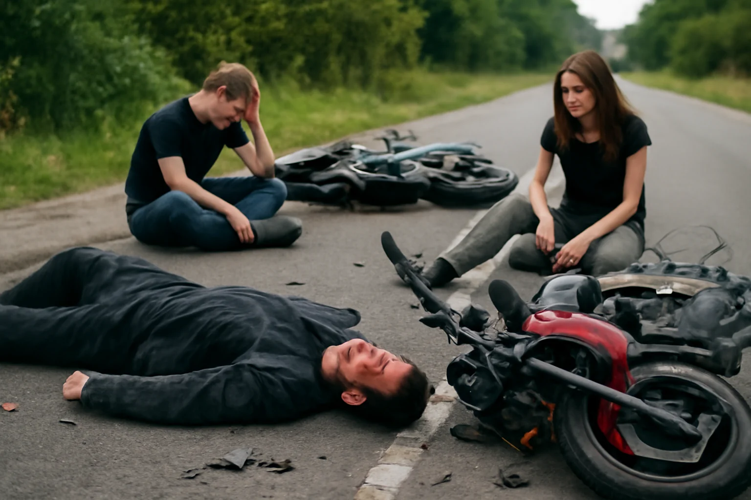 Accident rutier cu doi minori răniți în urma unei coliziuni între motociclete la Zvoriștea, Suceava