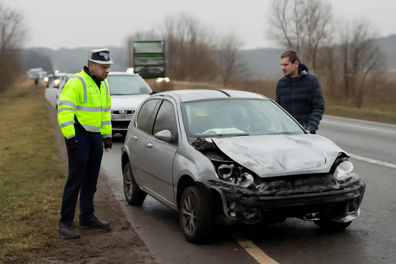 Accident rutier cu mai multe persoane implicate pe DN2, în zona Dărmănești, județul Suceava