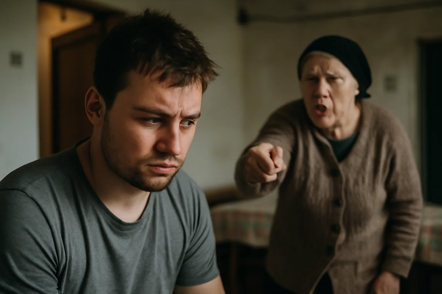 Bărbat amendat cu 400 de lei pentru că s-a îmbătat și și-a insultat mama în localitate