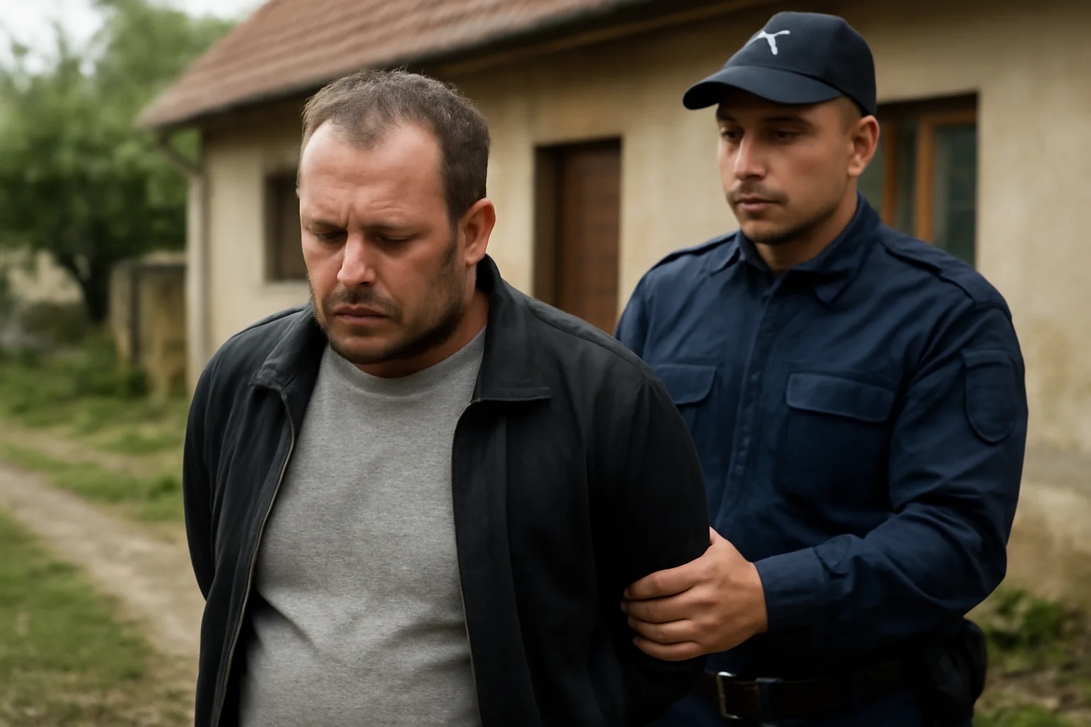 Bărbat condamnat la închisoare, prins la prietenul căruia îi renova locuința în localitate