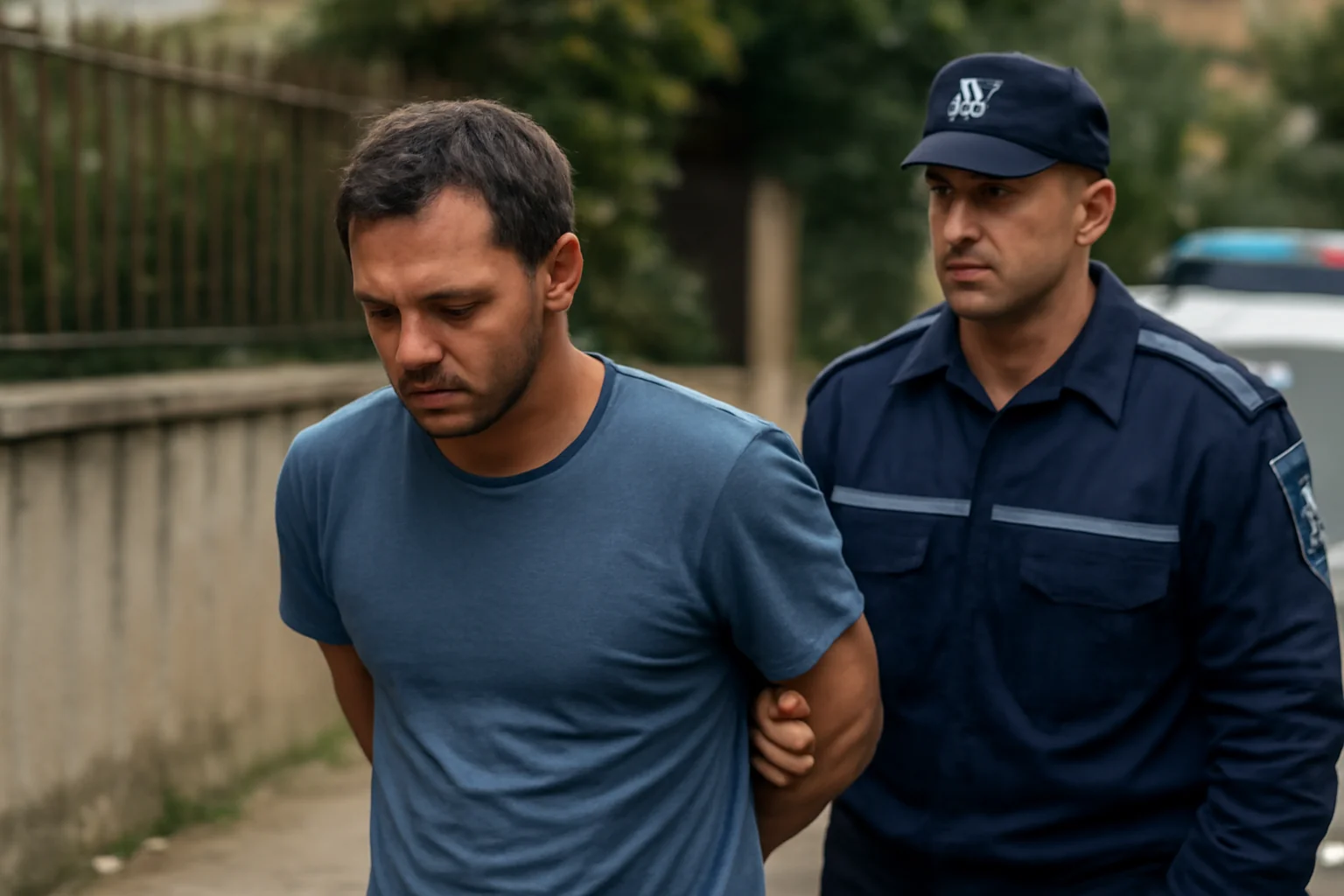 Bărbat prins băut la volan fără permis, reținut 24 de ore după ce a lovit un gard în localitate
