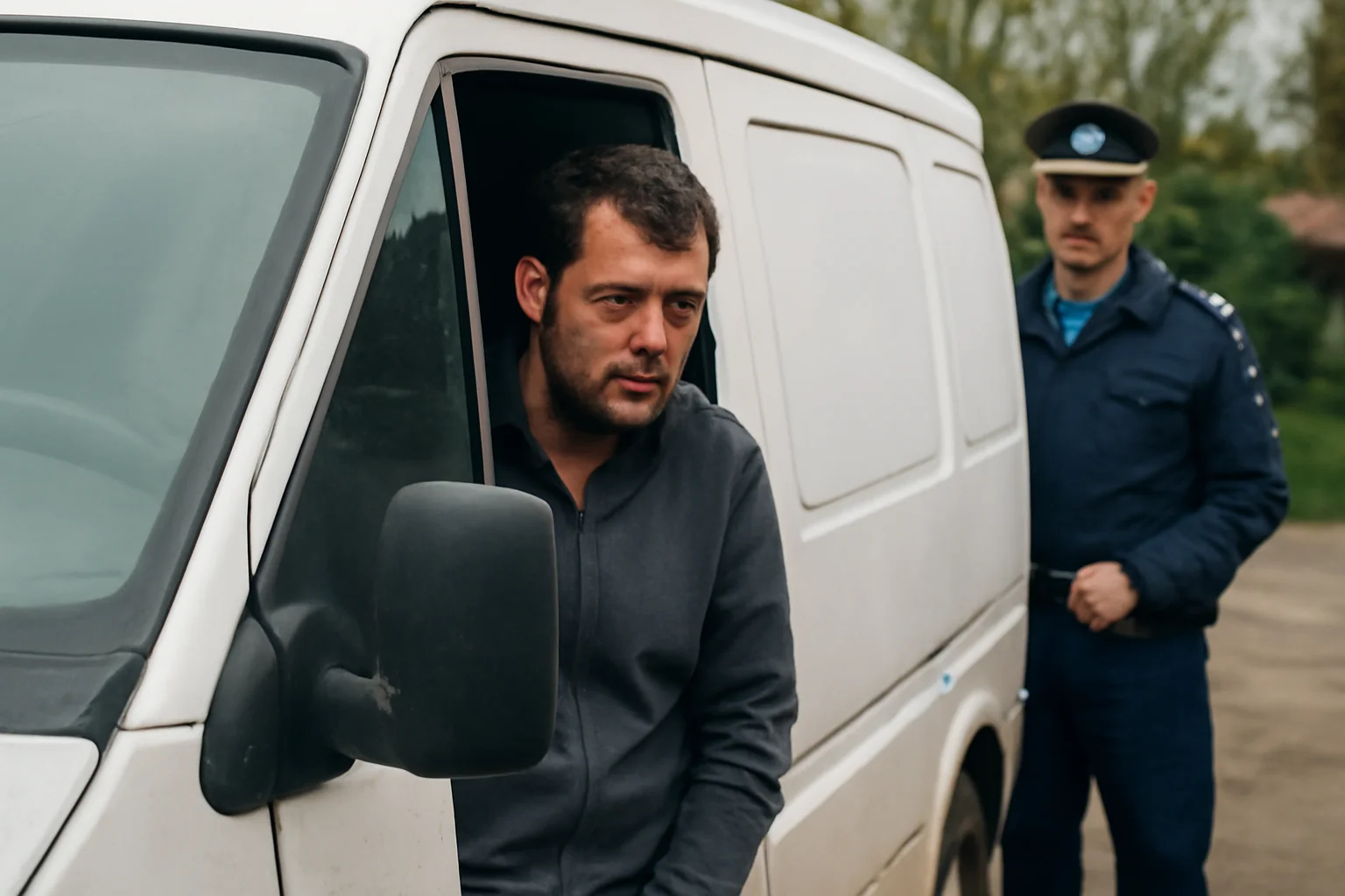 Bărbat reținut pentru conducere fără permis și beat