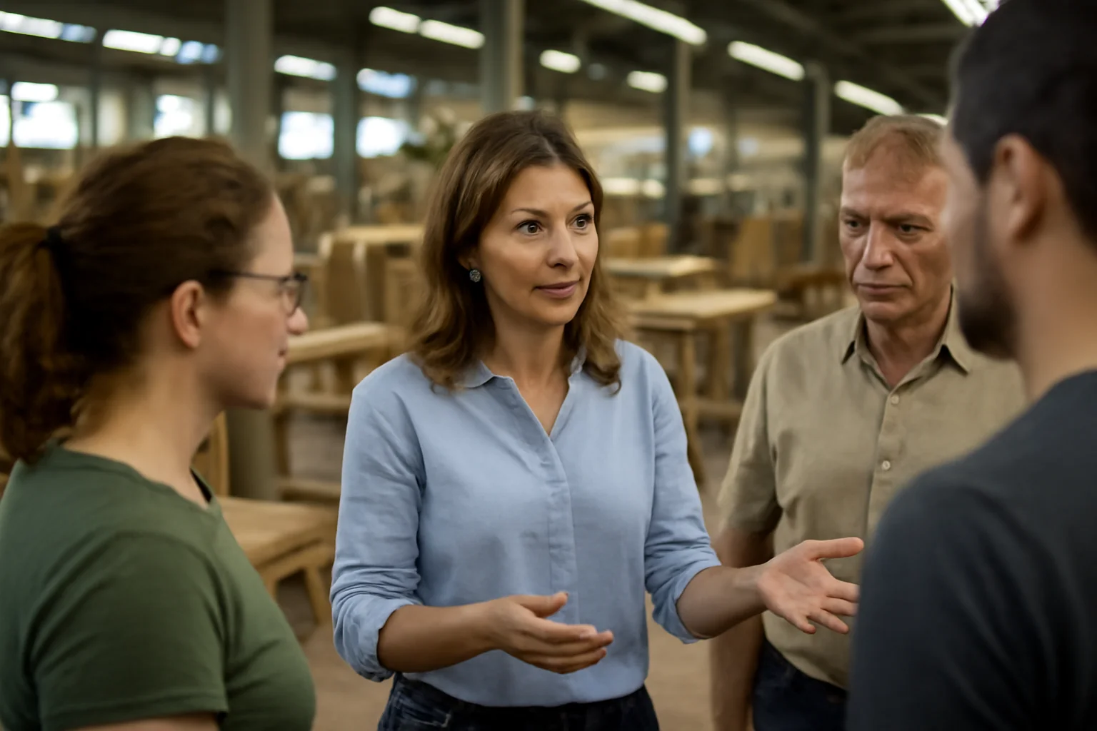 campania Din culisele LEMS prezintă procesul autentic al producției de mobilă românească