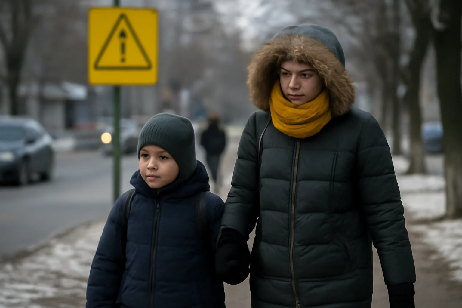 Coduri galbene de ger menținute la Suceava până miercuri dimineață