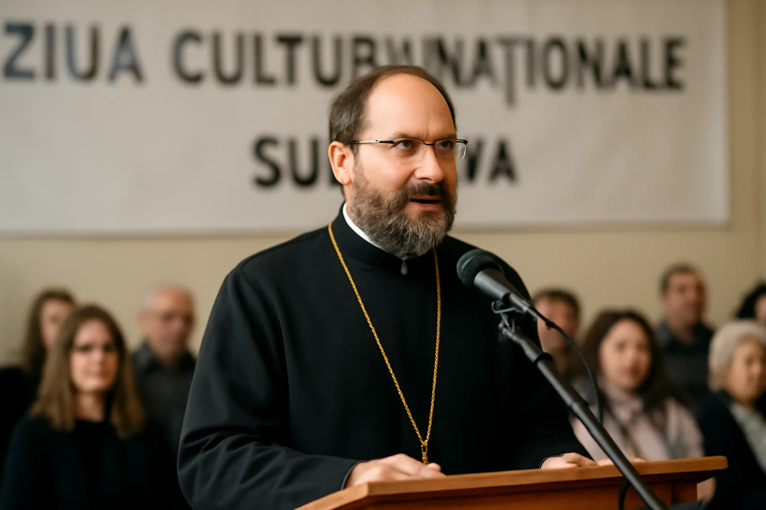Conferință a părintelui Constantin Necula la Suceava de Ziua Culturii Naționale