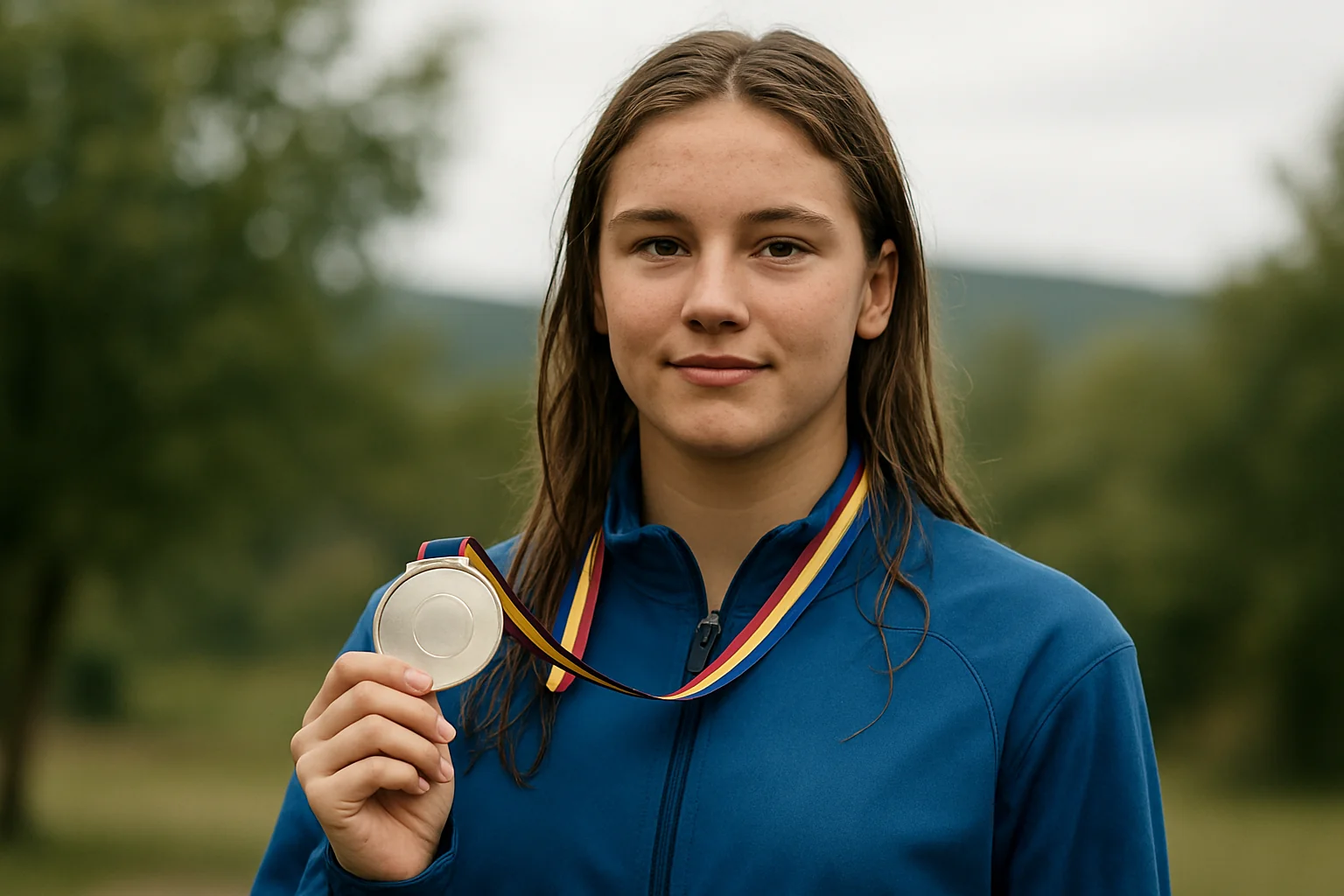 Daria Silișteanu, argint la Europenele de juniori la înot