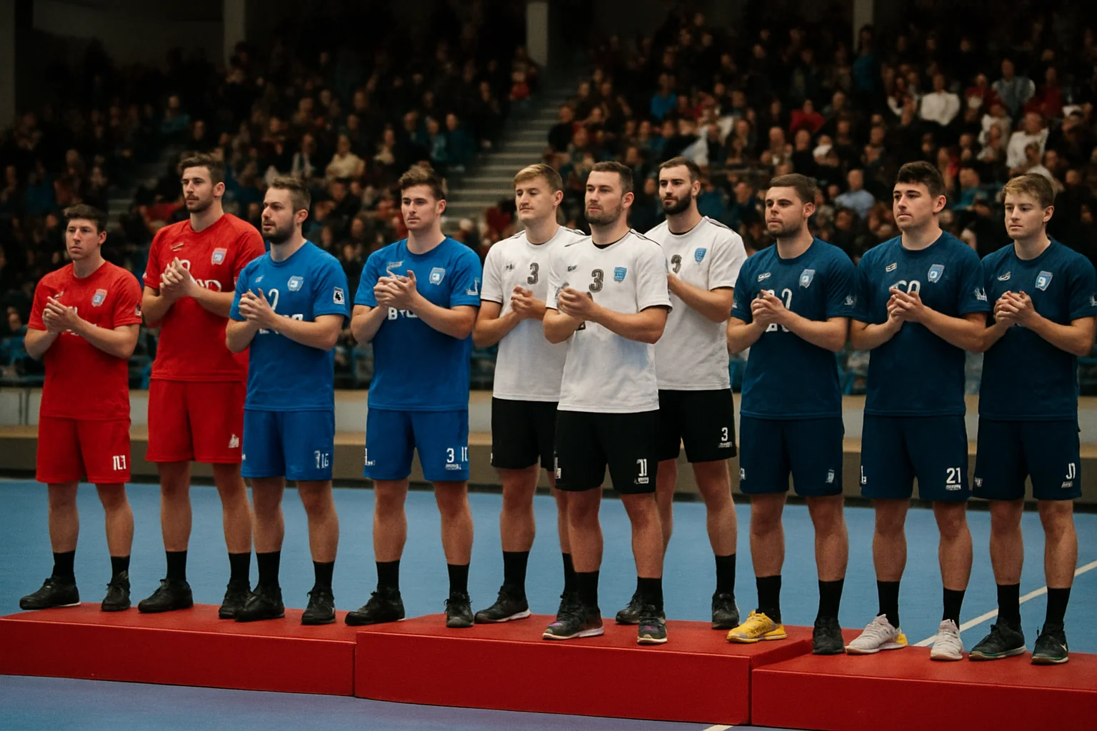 Dinamo, HC Buzău și CSM București pe podium