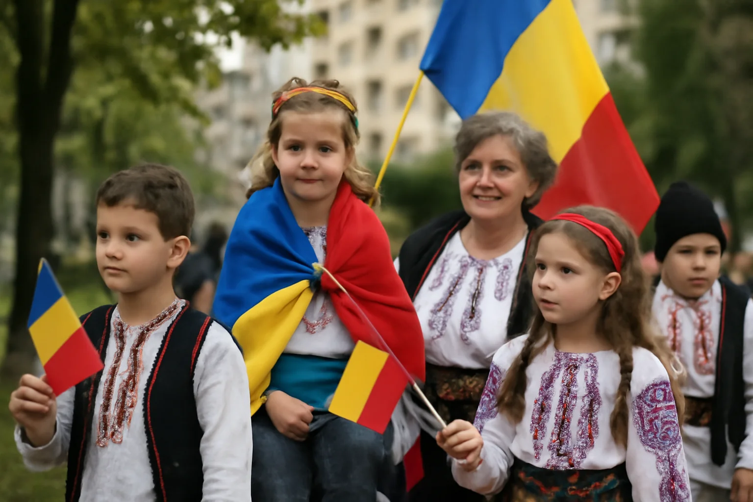 dublă celebrare a identității naționale