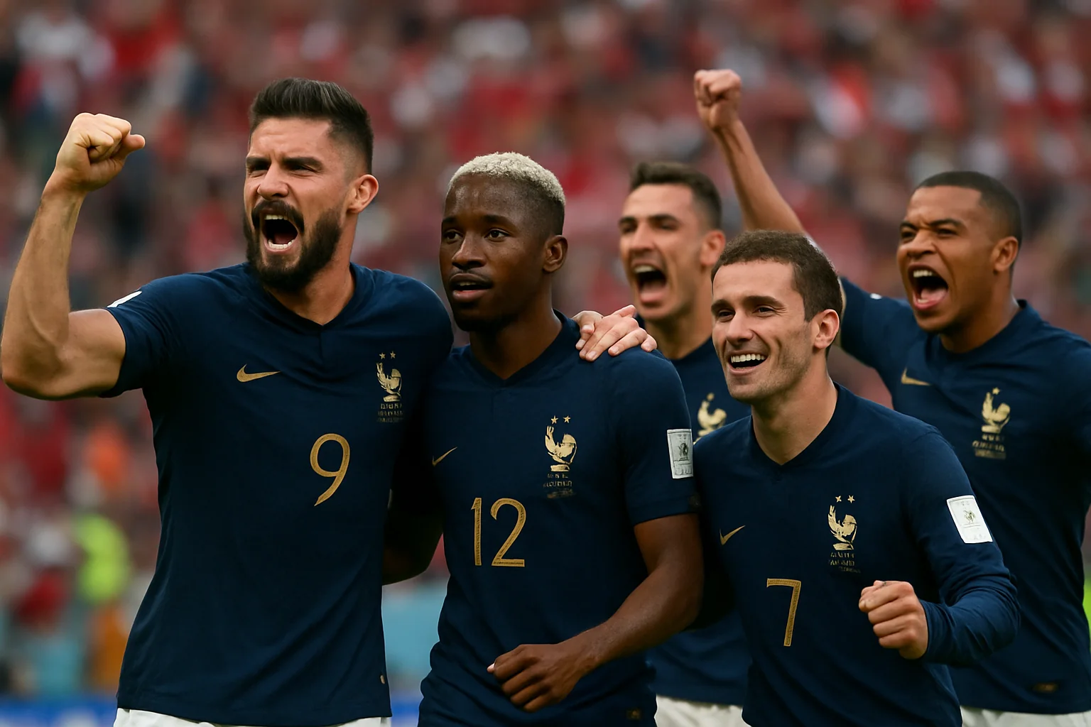 Franța în semifinale la Cupa Mondială după 2-0 cu Maroc