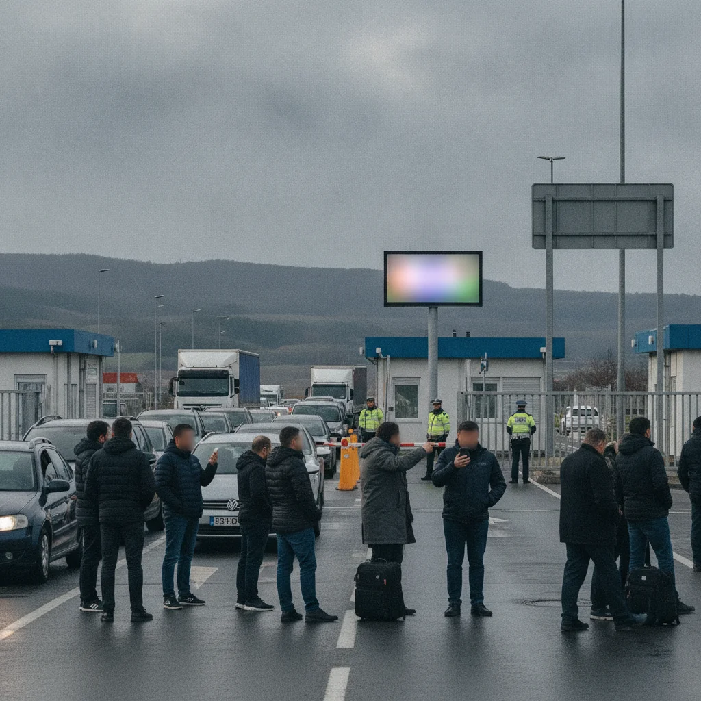 Frontiera Suceava, suspendată 55 de minute din cauza unei alerte aeriene în Ucraina