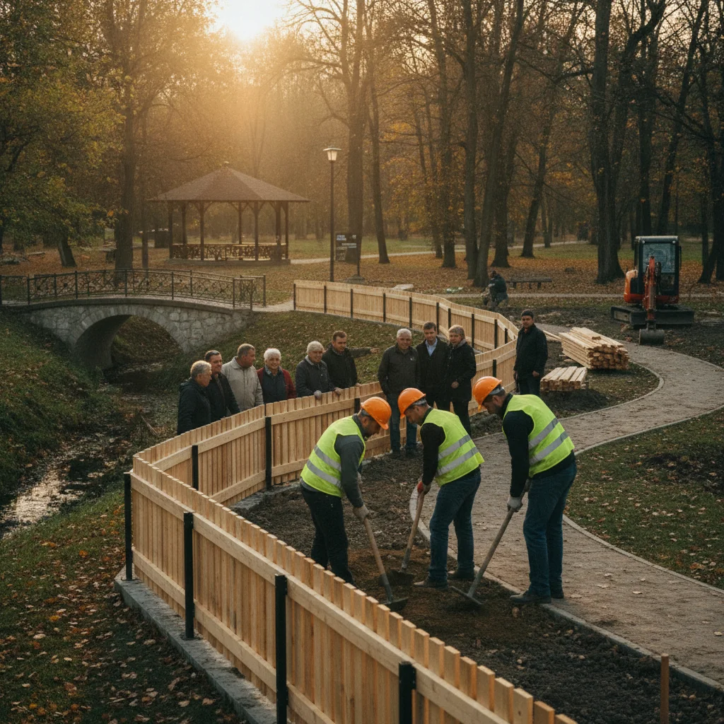 Încep lucrările la Parcul Șipote din Suceava, investiție de 13,54 milioane lei