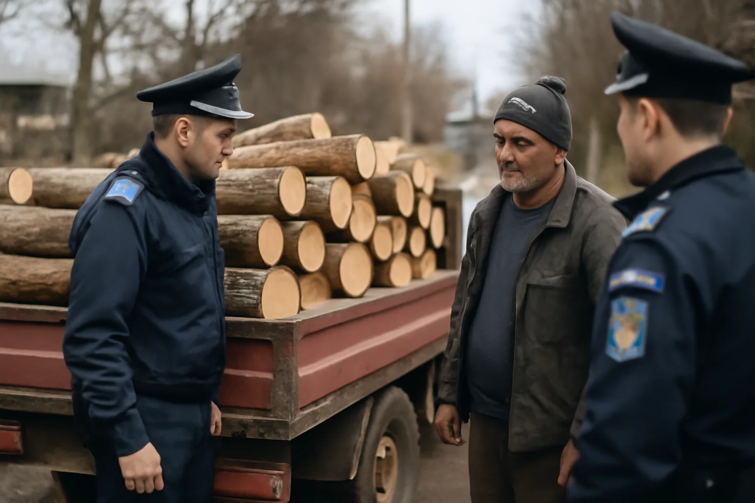Lemn de foc în valoare de 626 lei confiscat de la un bărbat din Frătăuții Noi