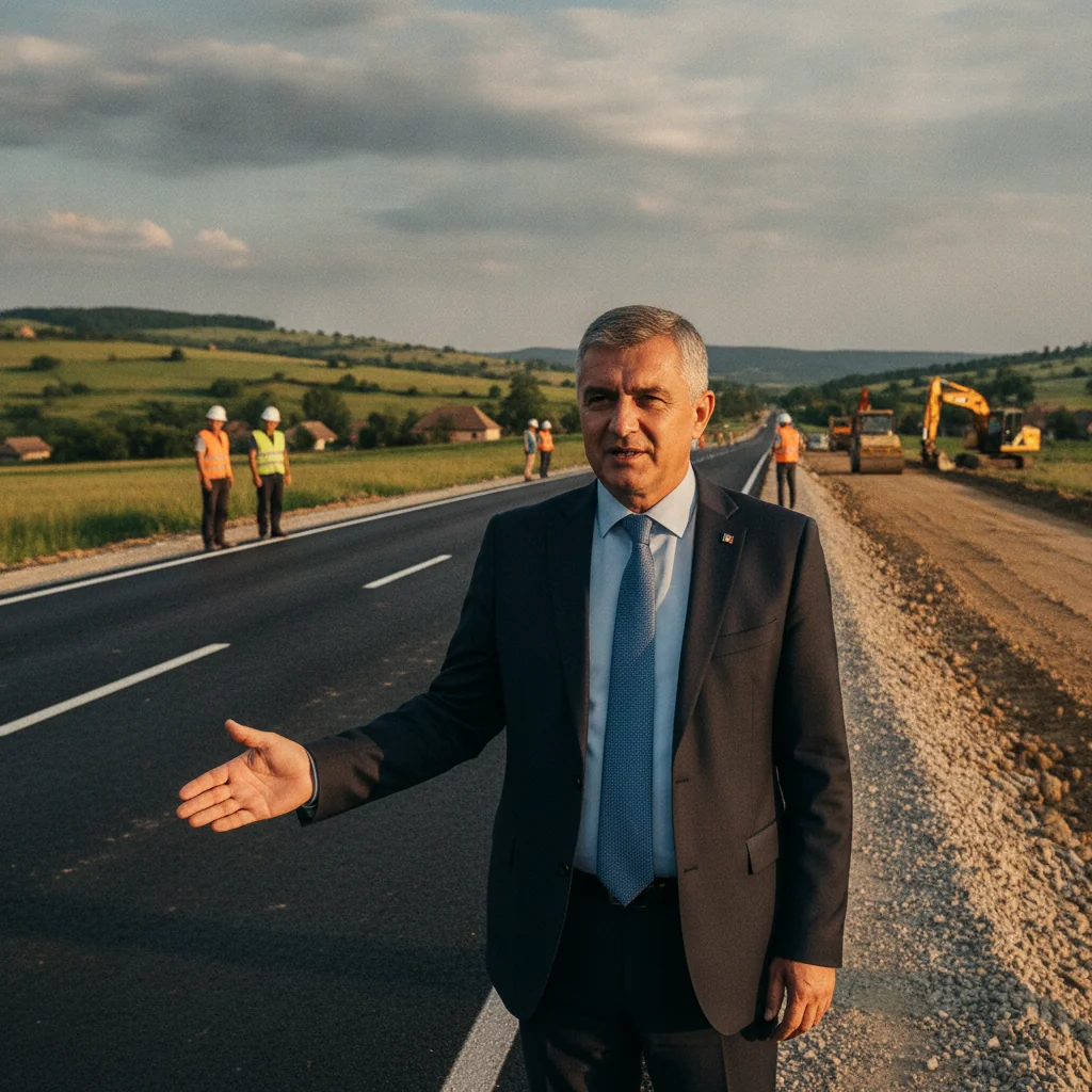 Licitație pentru modernizarea unui nou tronson din DJ 155P Baia