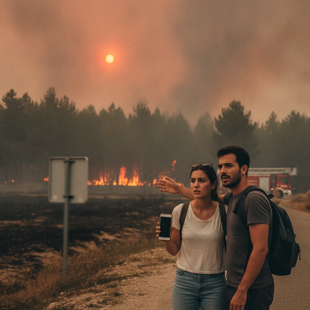 MAE avertizează românii: Cod roșu de incendii în sudul Franței