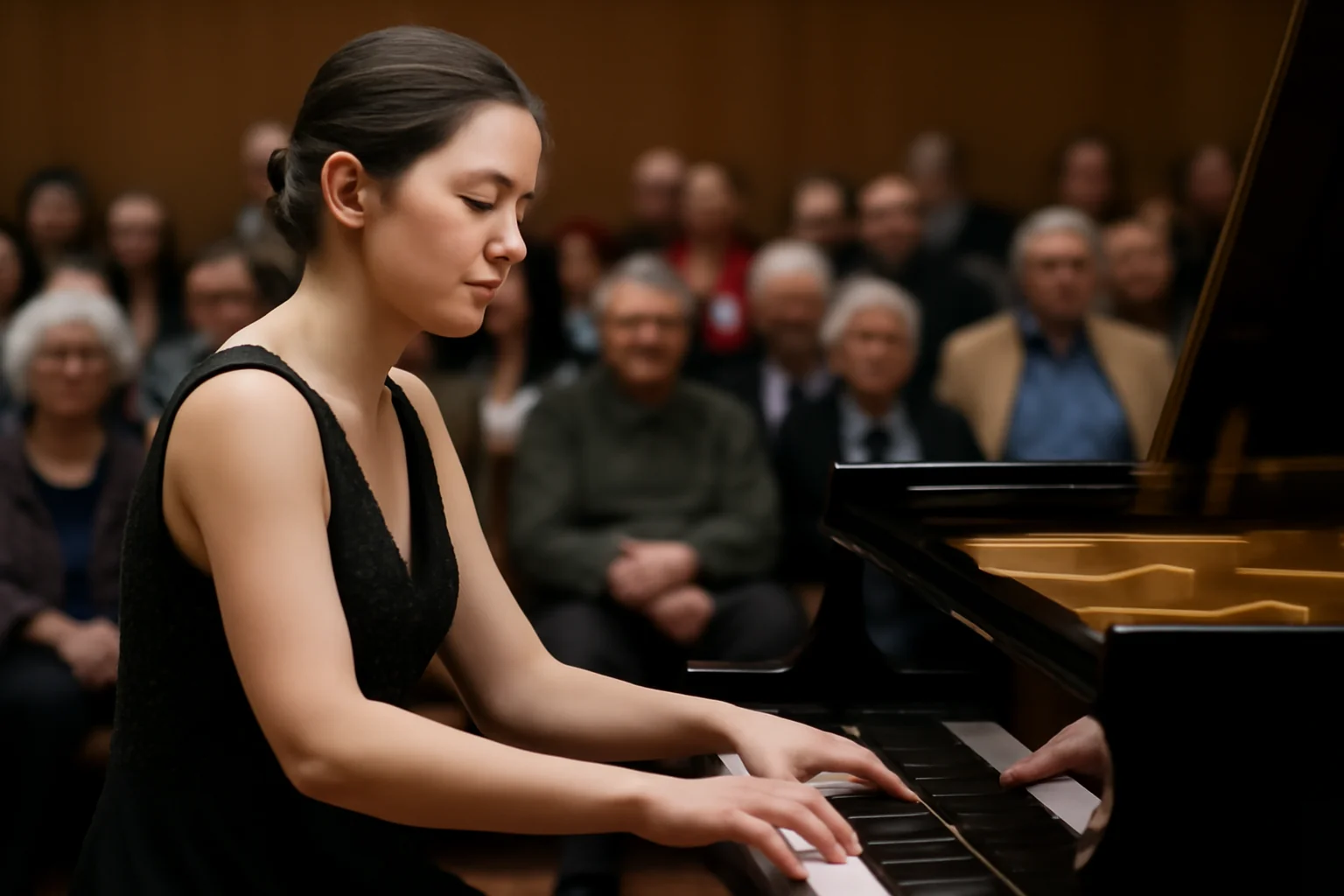 Miruna Maciuca interpretează toate cele cinci concerte pentru pian de Saint-Saëns într-un singur concert