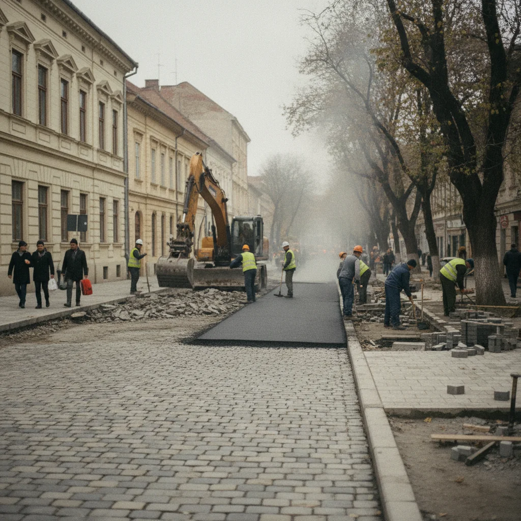 Modernizare străzi în Suceava: Peste 9 milioane lei investiți