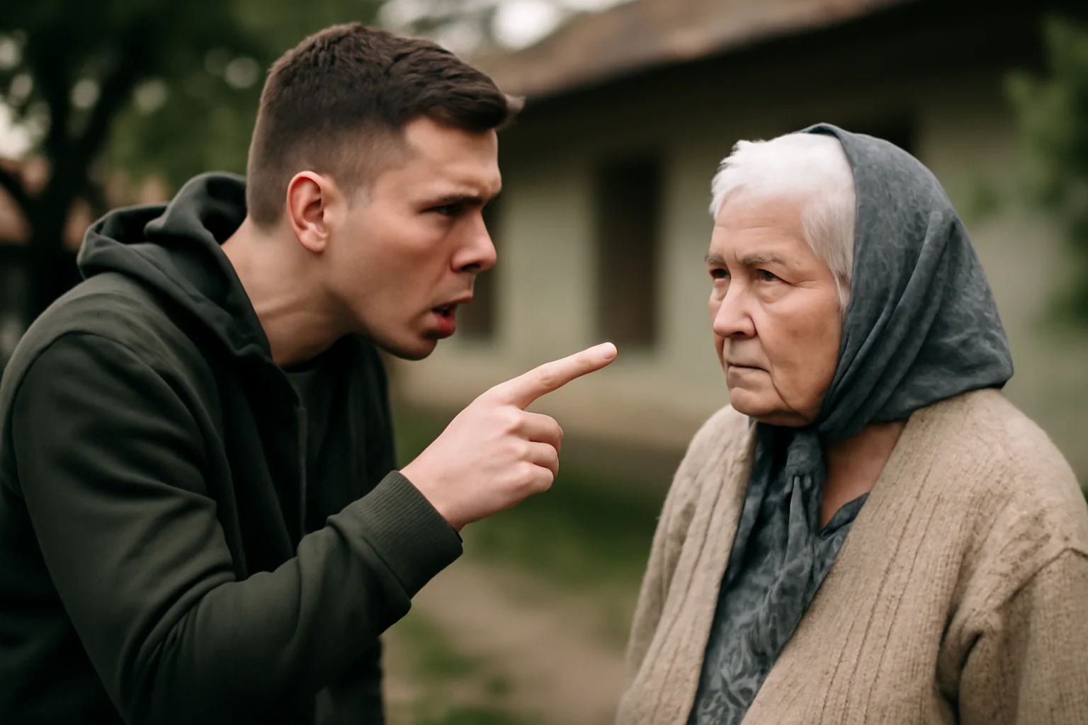 Nepot sancționat cu amendă de 2.000 de lei pentru injurii și amenințări la adresa bunicii sale
