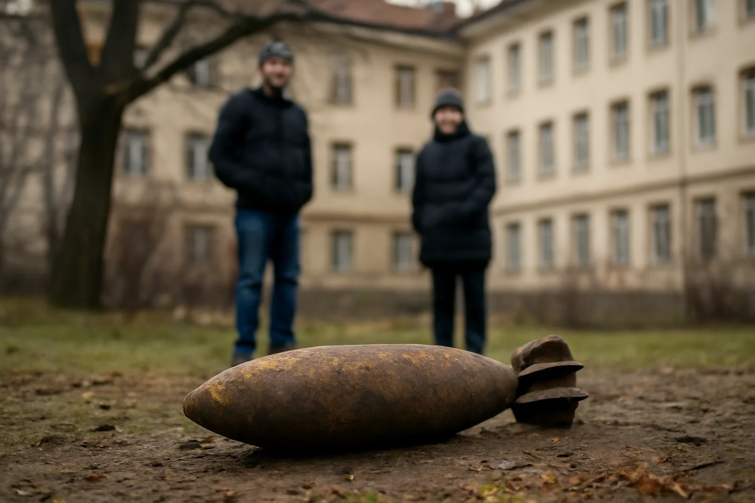 Obiect Exploziv din Al Doilea Război Mondial Descoperit în Curtea Spitalului de Psihiatrie din Câmpulung Moldovenesc