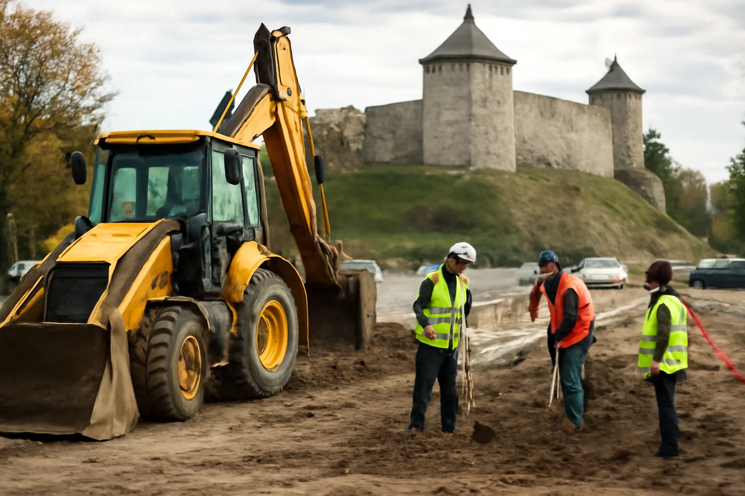 Parcarea de la Cetatea de Scaun din Suceava va fi modernizată pentru a îmbunătăți accesul turiștilor