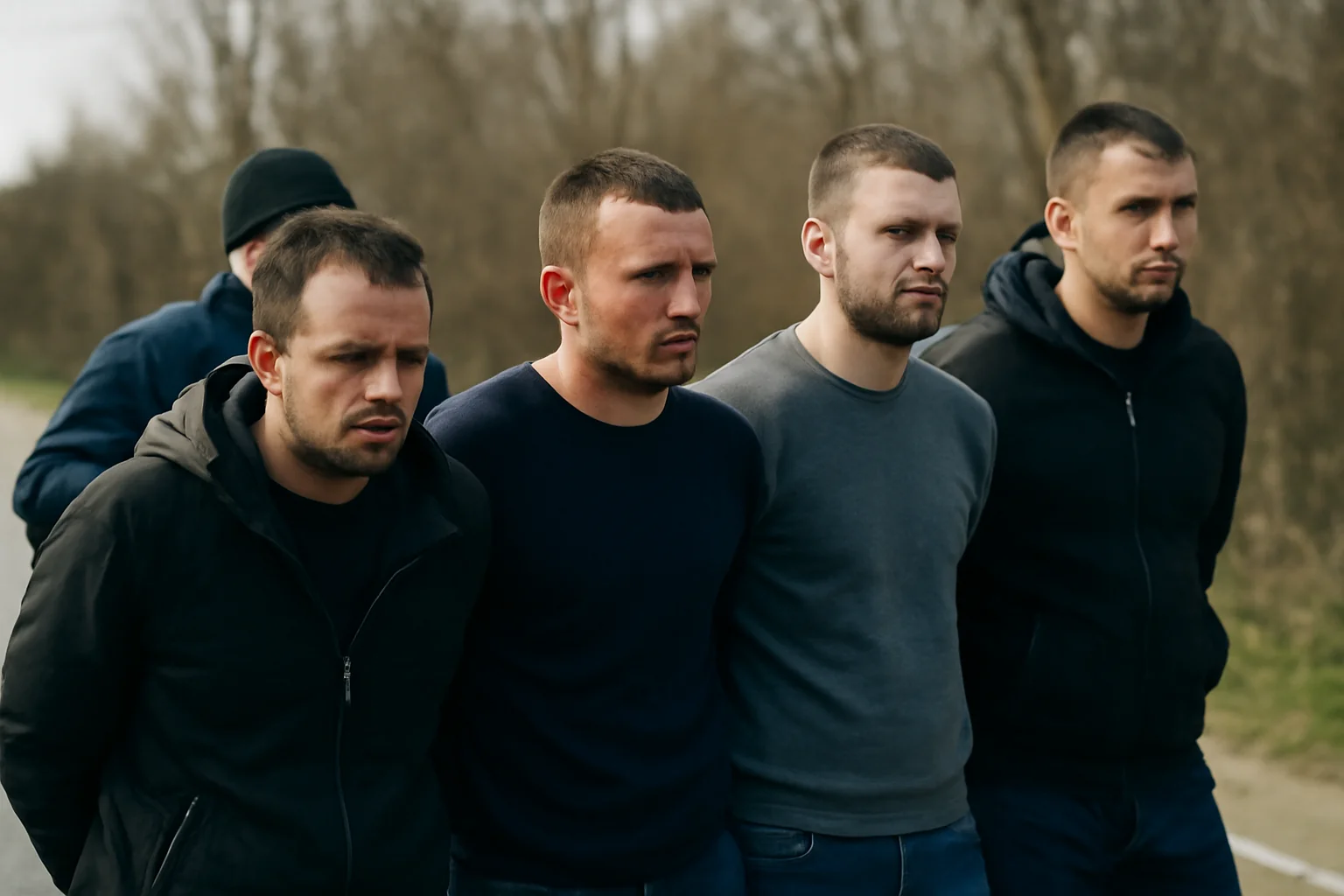 Patru indivizi arestați la Verești după o bătaie izbucnită în urma unui impact rutier violent