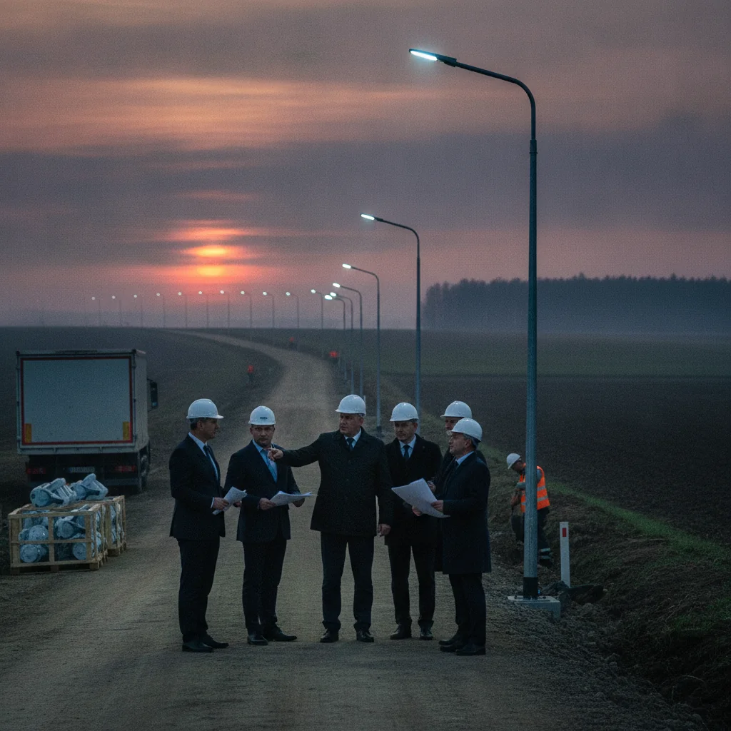Peste 22 km de iluminat public modernizat cu 1,5 mil. lei