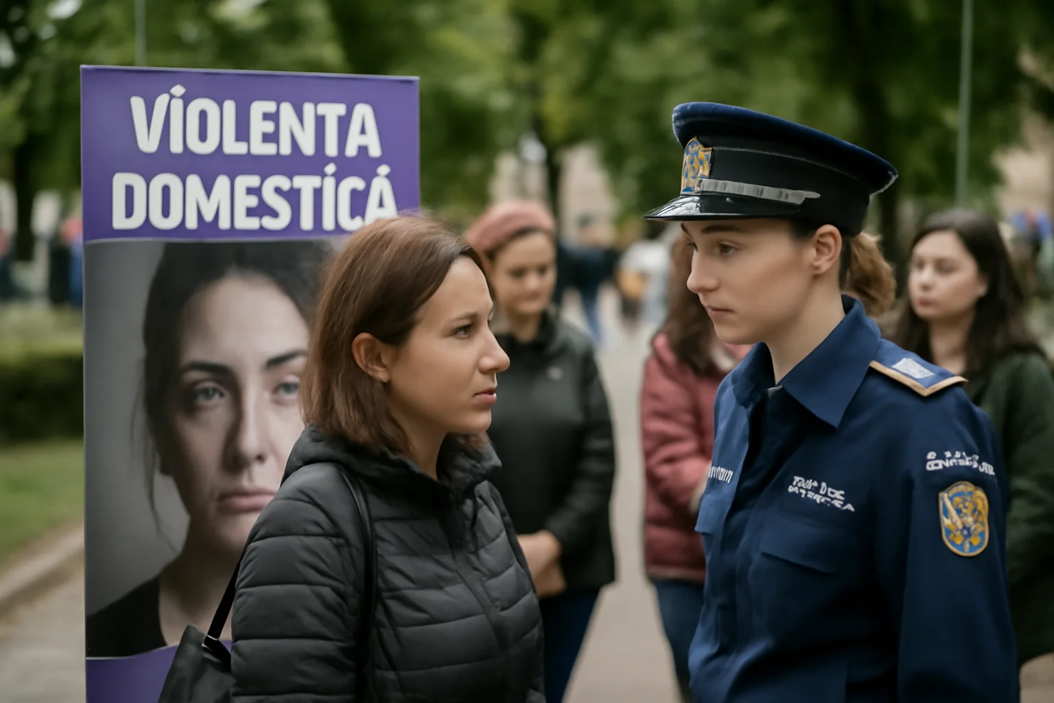 Poliția Suceava organizează eveniment pentru conștientizarea violenței domestice (FOTO)