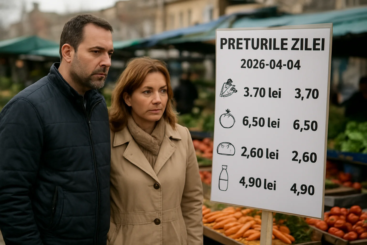Prețurile zilei în România – 2026-04-04