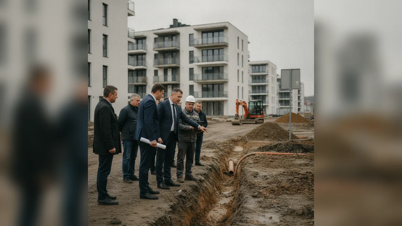 Primăria Suceava finanțează canalizarea pluvială pentru un nou ansamblu privat