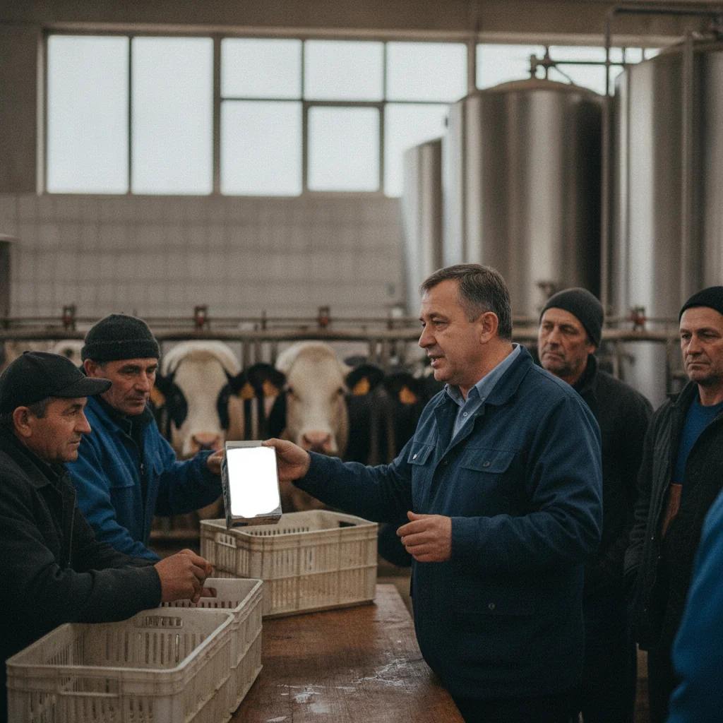 Producătorii de lapte din Suceava cer sprijinul Rezervelor de Stat