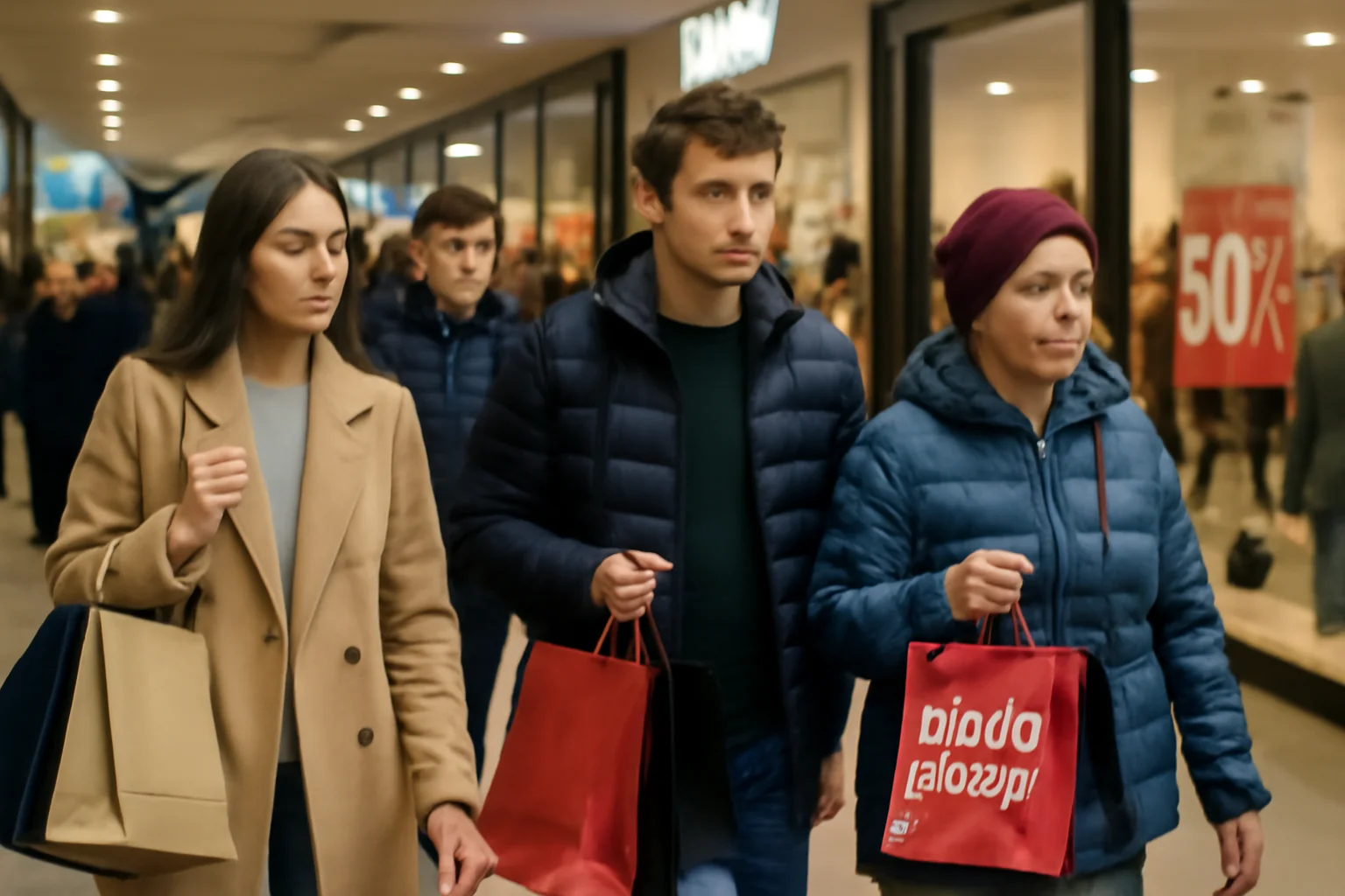 reduceri de până la 50% la branduri populare