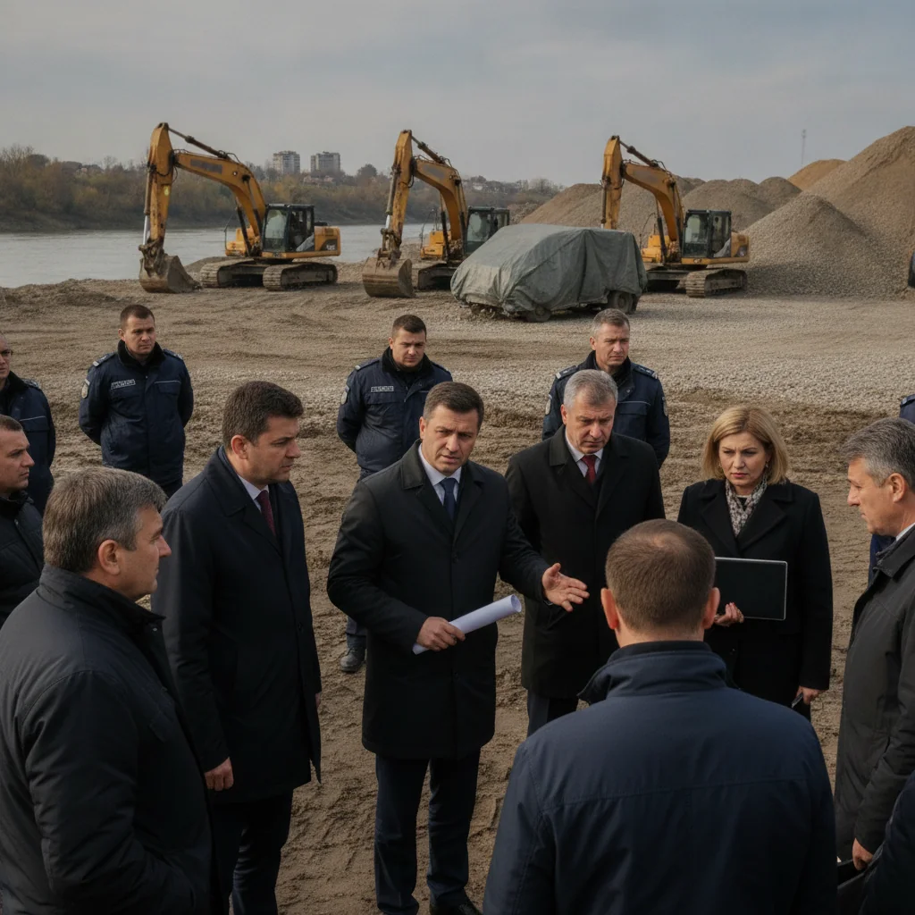 Senatul înăsprește sancțiunile pentru balastierele ilegale mascate de iazuri piscicole