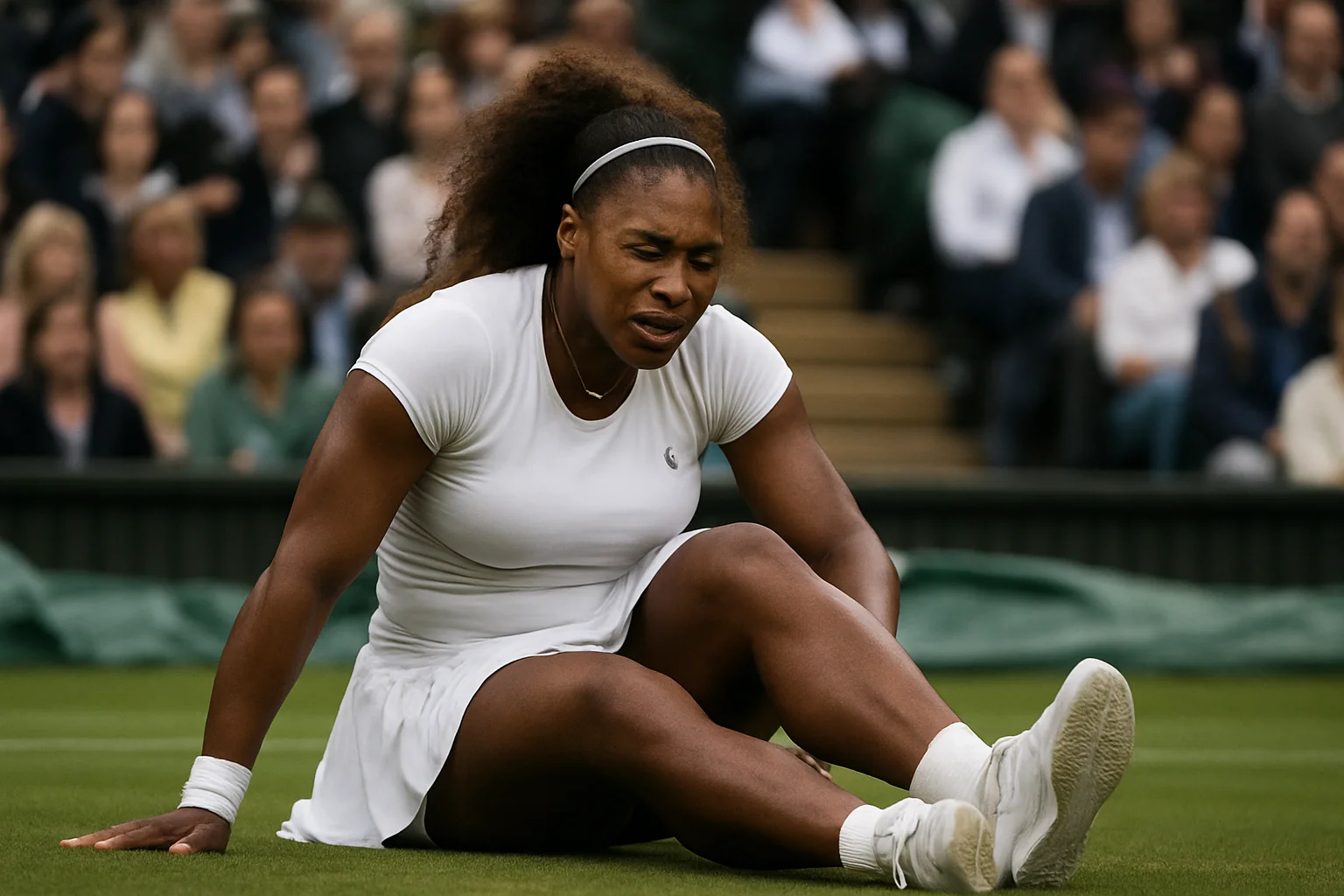 Serena Williams se retrage de la dublu Wimbledon