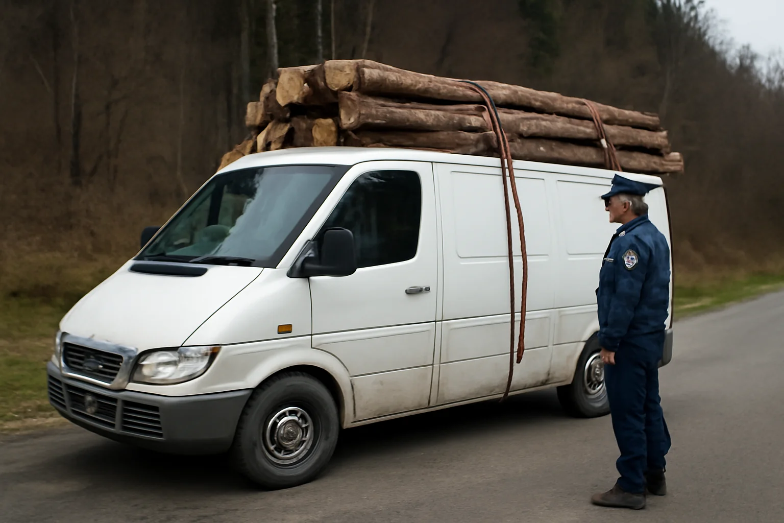 Percheziție la Slatina, Suceava: aproape 40 m³ lemn, confiscare de peste 10.000 lei
