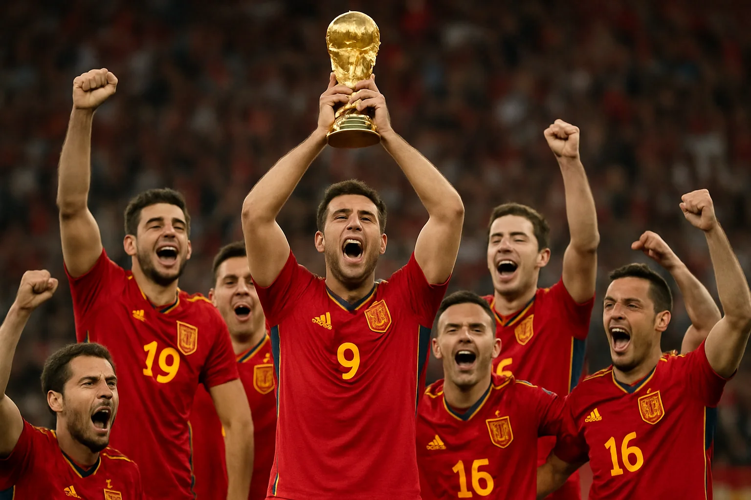 Spania a câștigat Cupa Mondială la fotbal, învingând Argentina