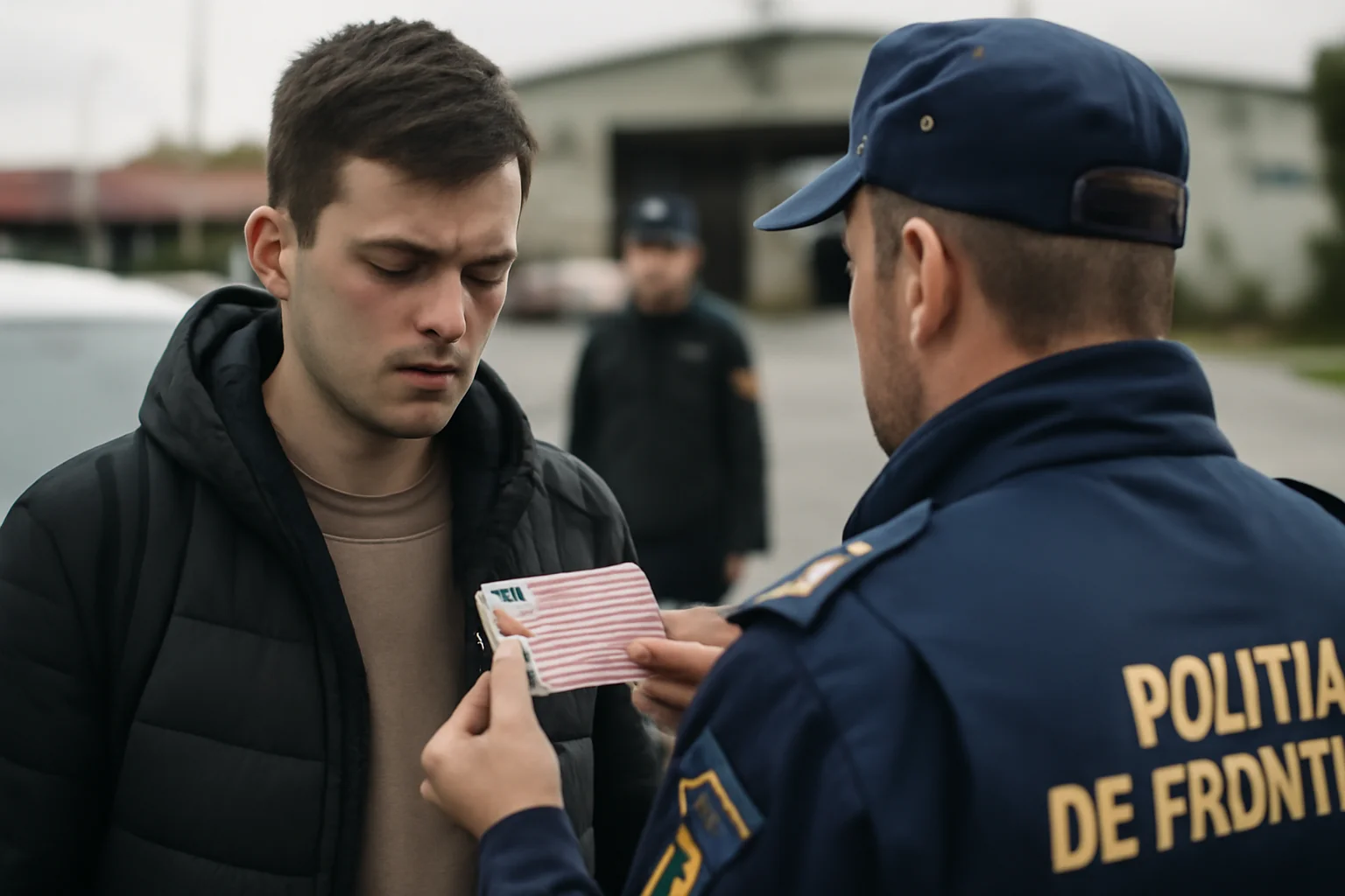 Tânăr ucrainean prins la Vama Siret cu permis de conducere fals
