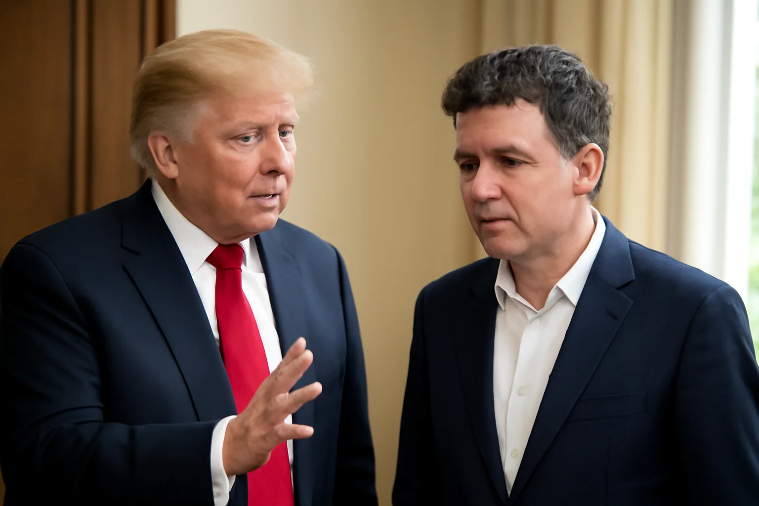 Trump îl cheamă pe Nicușor Dan să vorbească la Consiliul pentru Pace